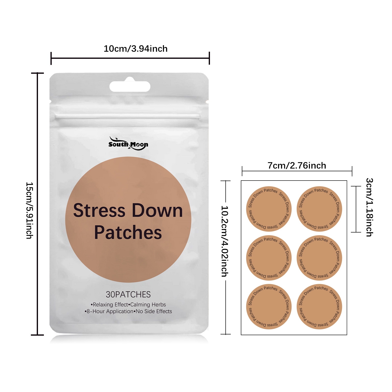 30pcs Pink Body Care Patches - Image 2