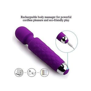 Magic Wand Vibrator, Frequent Orgasms Sex Toy+USB